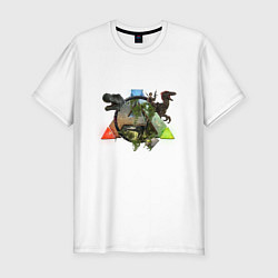 Футболка slim-fit ARK Survive, цвет: белый