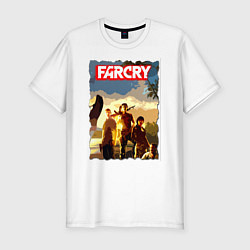 Футболка slim-fit FARCRY TROPIC 3, цвет: белый