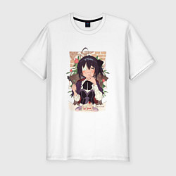 Футболка slim-fit Rikka Takanashi, цвет: белый