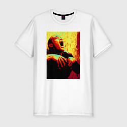 Футболка slim-fit Trainspotting Scream, цвет: белый