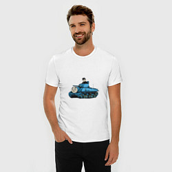 Футболка slim-fit Thomas The Tank, цвет: белый — фото 2