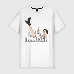 Мужская slim-футболка Damiano Maneskin