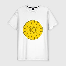 Мужская slim-футболка Япония Печать Императора