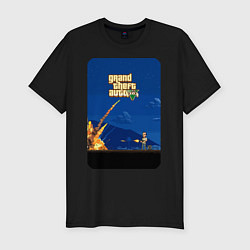 Футболка slim-fit GTA 5, цвет: черный