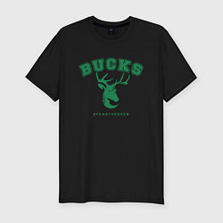 Футболка slim-fit Bucks - Champions, цвет: черный