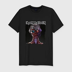 Футболка slim-fit IRON MAIDEN АЙРОН МЕЙДЕН Z, цвет: черный