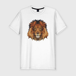 Футболка slim-fit Father Lion, цвет: белый