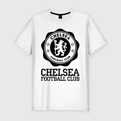 Мужская slim-футболка Chelsea FC: Emblem