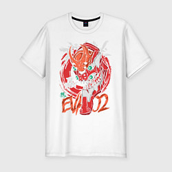 Мужская slim-футболка EVA 02