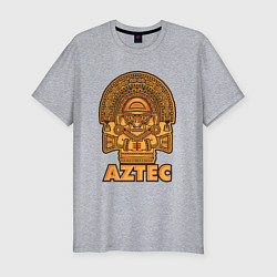 Футболка slim-fit Aztec Ацтеки, цвет: меланж