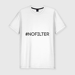 Мужская slim-футболка NoFilter