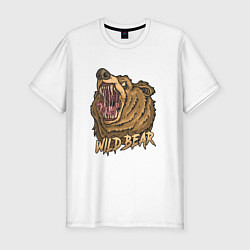 Мужская slim-футболка Wild Bear