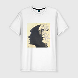 Футболка slim-fit Andy Warhol art, цвет: белый