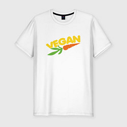 Футболка slim-fit Vegan Life, цвет: белый