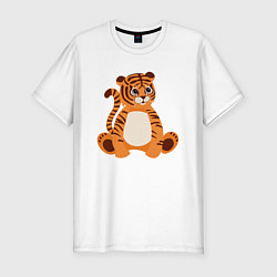 Мужская slim-футболка Fat Tiger