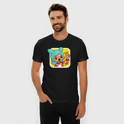 Футболка slim-fit Icon Toca Boca, цвет: черный — фото 2