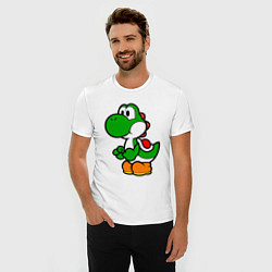 Футболка slim-fit Yoshi1, цвет: белый — фото 2