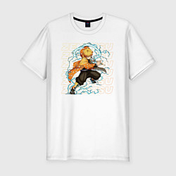 Мужская slim-футболка Zenitsu