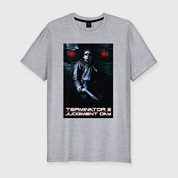 Мужская slim-футболка Terminator JD