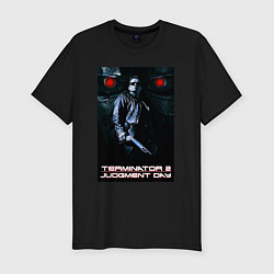 Футболка slim-fit Terminator JD, цвет: черный