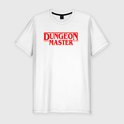 Футболка slim-fit DUNGEON MASTER ГАЧИМУЧИ, цвет: белый
