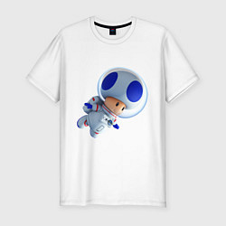 Футболка slim-fit Space Toad, цвет: белый