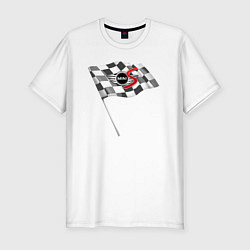 Футболка slim-fit Mini S, цвет: белый