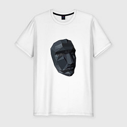 Мужская slim-футболка Mask - Squid Game