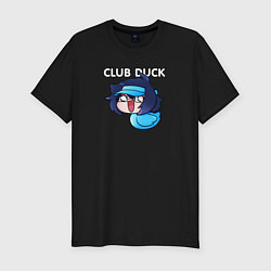 Футболка slim-fit Duck Club, цвет: черный