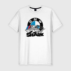 Футболка slim-fit BMW SHARK, цвет: белый