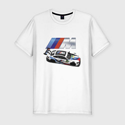 Мужская slim-футболка BMW Great Racing Team