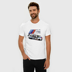 Футболка slim-fit BMW Great Racing Team, цвет: белый — фото 2