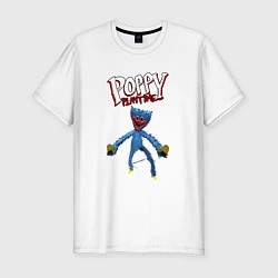 Мужская slim-футболка Poppy Playtime: Monster Huggy