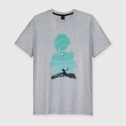 Мужская slim-футболка Xiao Сяо