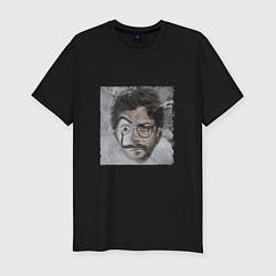 Футболка slim-fit Professor Dali, цвет: черный