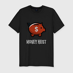 Футболка slim-fit Money Heist Pig, цвет: черный