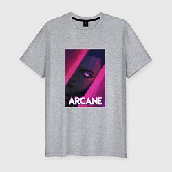 Мужская slim-футболка Arcane Neon