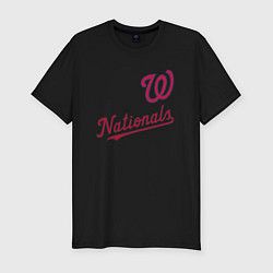 Футболка slim-fit Washington Nationals - baseball team!, цвет: черный