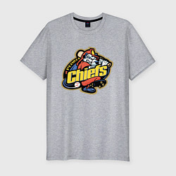 Футболка slim-fit Peoria Chiefs - baseball team, цвет: меланж