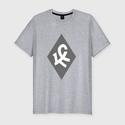 Футболка slim-fit КРЫЛЬЯ СОВЕТОВ, цвет: меланж