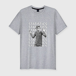Футболка slim-fit Lil Timmy Tim Statistics, цвет: меланж