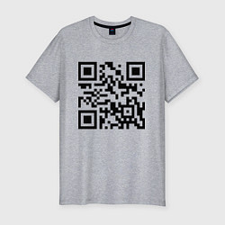 Футболка slim-fit Я патриот России, цвет: меланж