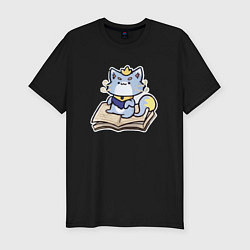 Футболка slim-fit The Magical Cat Yuumi, цвет: черный