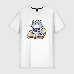 Футболка slim-fit The Magical Cat Yuumi, цвет: белый
