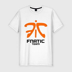 Футболка slim-fit Dota 2: Fnatic Team, цвет: белый