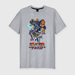 Мужская slim-футболка Hard corps