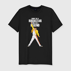 Мужская slim-футболка Фредди Меркьюри Queen