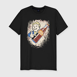 Мужская slim-футболка Nuka Cola, Fallout