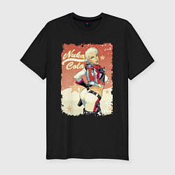 Мужская slim-футболка Fallout Nuka Cola Poster