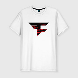 Футболка slim-fit Faze Clan 202223, цвет: белый